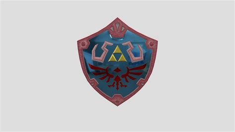 Hylian Shield - 3D model by tswan [597dbde] - Sketchfab