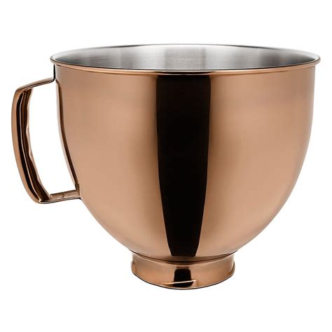 Kitchenaid® 5 Qt Metallic Stainless Steel Bowl In Bronze Bed Bath