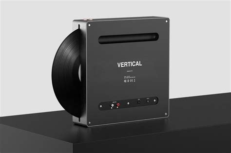 Vertical Turntable Retro Modern Style For Vinyl Lovers