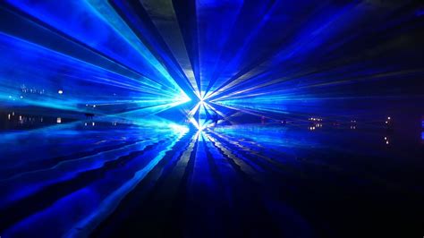 Lasershow Travem Nder Lichterfest Germany Youtube