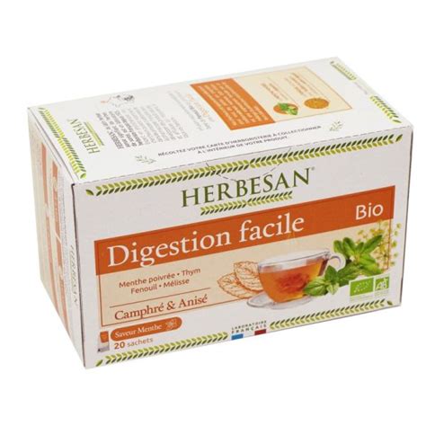 Herbesan Bio Digestion Facile Sachets De G