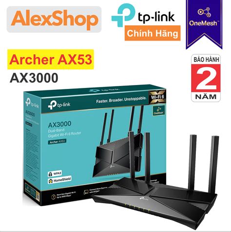 Archer AX53 Phát WiFi 6 TP-Link - Alexshop | Alexshop.vn