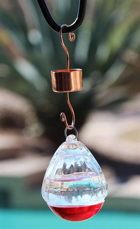 Skinny Ant Moat and Small Copper Bee & Wasp Proof Hummingbird Feeder ...