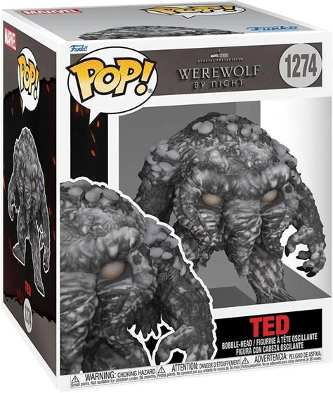 Funko Pop Super Werewolf By Night Ted Man Thing