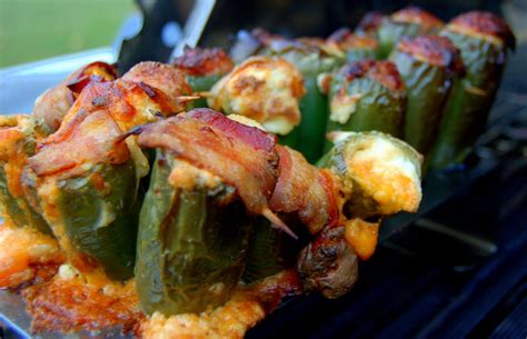 Grilled Stuffed Jalapeños Stuffed Peppers Cooking Recipes Cooking