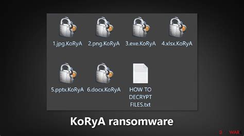 Remove Korya Ransomware Virus Recovery Instructions Included