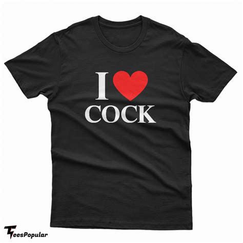 Billie Eilish I Love Cock T Shirt For Unisex