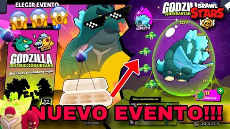 Nuevo Evento De Godzilla Y Mutaciones Est N En Brawl Stars Me