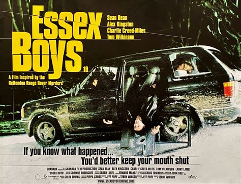 Original Essex Boys Movie Poster Gangsters Crime Essex Boys