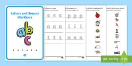 Letters And Sounds Ck E U R Workbook Teacher Made