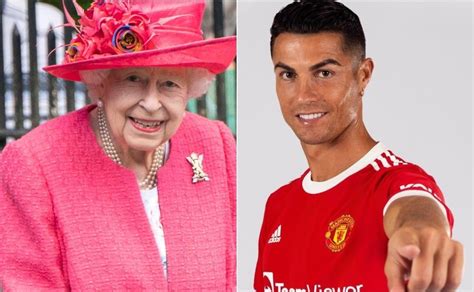 La Reina Isabel le pidió a Cristiano Ronaldo una camiseta autografiada