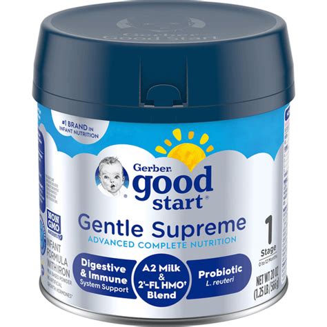 Gerber Good Start Premium Non GMO Powder Infant Formula With A2 Milk