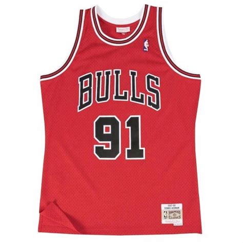 CAMISETA LEYENDA DENNIS RODMAN 91 CHICAGO BULLS 97 98 Basket Country