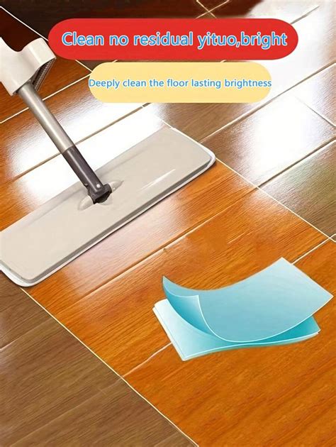 240pcs Blue Jasmine Fragrance Floor Cleaning Pads Powerful Toilet