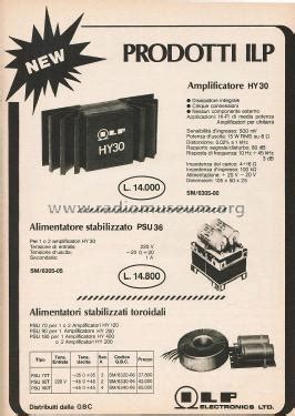 Audio Amplifier Module HY30 Ampl/Mixer ILP Electronics |Radiomuseum.org