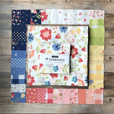 Moda Fabrics Sunwashed Jelly Roll By Corey Yoder Of Coriander Quilts