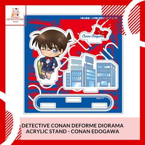 Jual Detective Conan Deforme Diorama Acrylic Stand Conan Edogawa