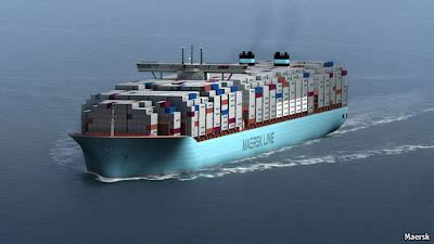 The Geo Trade Blog: The Biggest Container Ships the World has ever seen