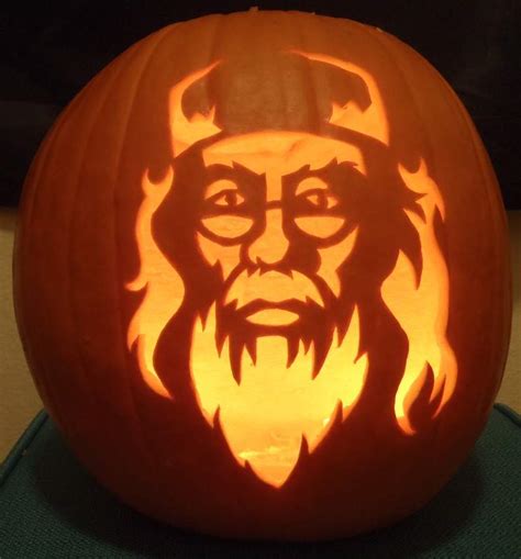 Harry Potter Pumpkin Carving Designs Pumpkin Potter Harry Carving ...