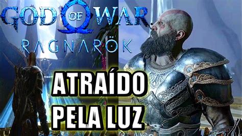 God Of War Ragnar K A Luz De Alfhein Atreus Impede Kratos