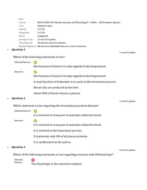 Anatomy Quiz Online Anatomical Charts Posters