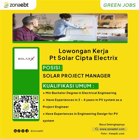 SOLAR PROJECT MANAGER Zonaebt