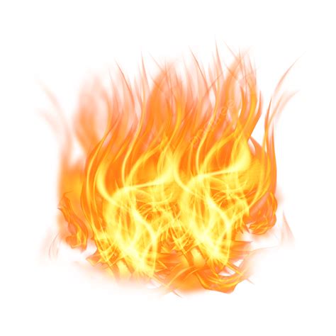 Fuego Llama Realista Fondo Transparente PNG Dibujos Fuego Flama De