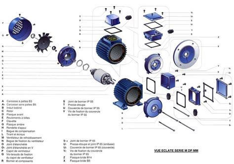 Moteurs électriques Type M Dp Mdc Et Mm Caractéristiques Techniques