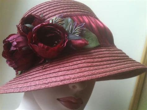 Hopeless Romantic Natural Straw Hat Flowers Cloche Flower Hats