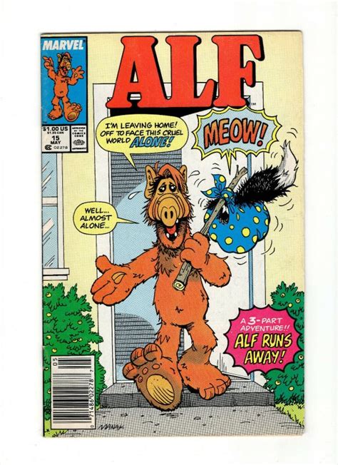 ALF 15 1989 Marvel Comic Books Copper Age Marvel Alf HipComic