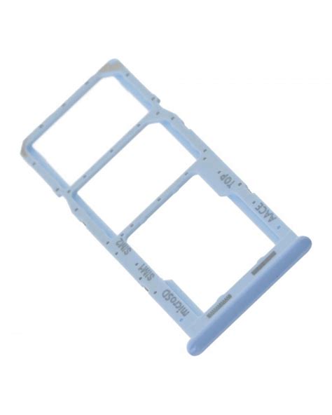 Bandeja O Soporte Dual Sim Para Samsung Galaxy A G Sm A F Azul