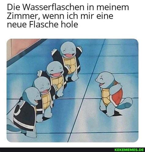 Wasserflasche Memes Schlechte Witze