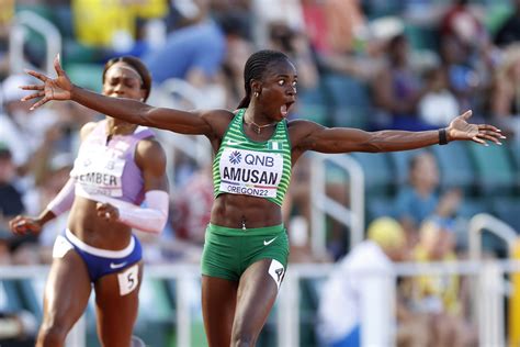 Jamaican Coached Tobi Amusan Smashes 100m Hurdles World Record