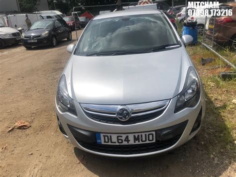 John Pye Vehicle Auctions Location Mitcham 2015 VAUXHALL CORSA SE