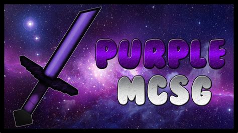 MINECRAFT PVP TEXTURE PACK PURPLE PACK MCSG 1 7 X 1 8 X YouTube