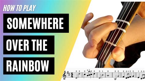 How To Play Somewhere Over The Rainbow On The Violin Easy Play Along