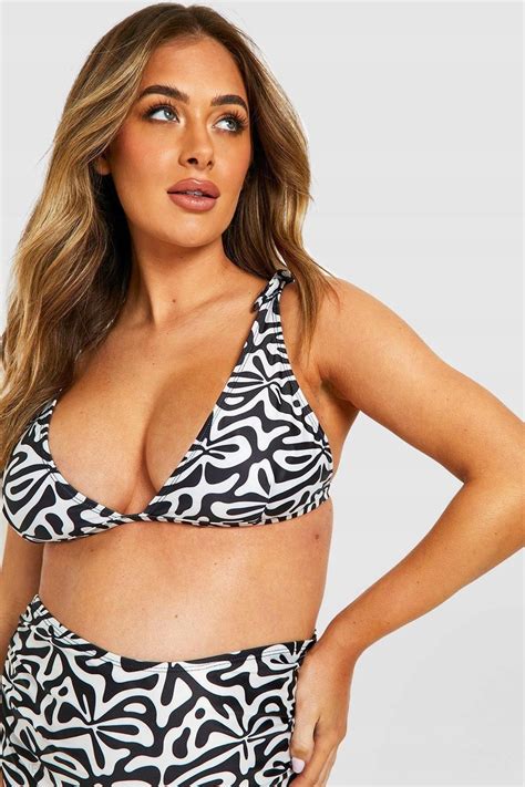 Bikini Wzór 8PZ NE7 XL Boohoo Ciążowy Dół Od Ceny i opinie Ceneo pl