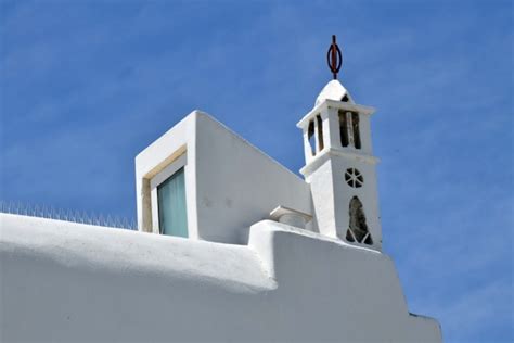 Church Roof In Mykonos Greece Free Stock Photo Public Domain Pictures