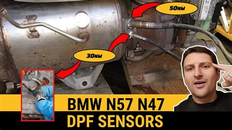 Bmw N N Dpf Filter Sensor Temperature Sensor Installation How To