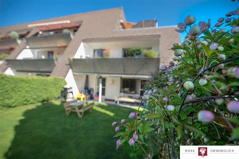 Sonnige 4 Zimmer Erdgeschosswohnung mit schönem Garten ROSE