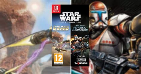 Pude Kowe Star Wars Racer Commando Combo Na Nintendo Switch Za Z