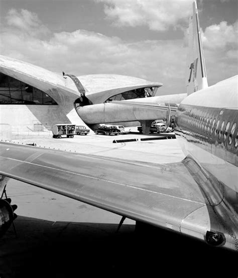 Terminal De La Twa Por Saarinen Fotograf A Por Ezra Stoller Imagen