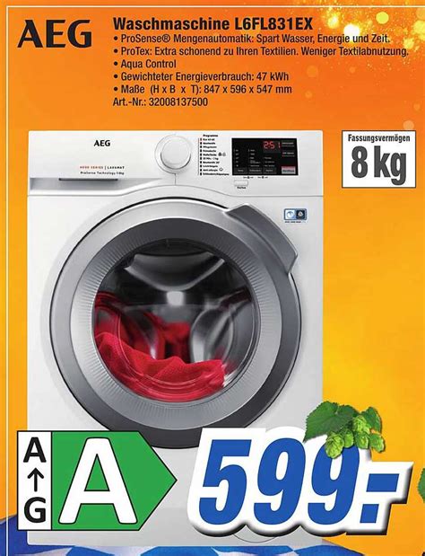 Aeg Waschmaschine L Fl Ex Angebot Bei Expert Technomarkt Prospekte De