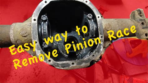 Easiest Way To Remove A Pinion Race Diy Youtube