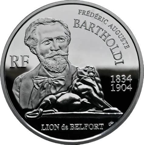 Frankreich Euro Todestag Frederic Auguste Bartholdi