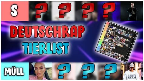 Deutschrap Tierliste YouTube