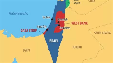 Map Of Israel And Its Neighbors Authentic | www.bharatagritech.com