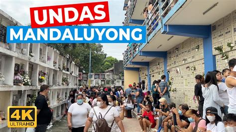 UNDAS Walking Tour In Mandaluyong Public Cemetery YouTube