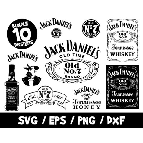 Jack Daniels Svg Bundle Jack Daniels Logo Old No Brand Inspire