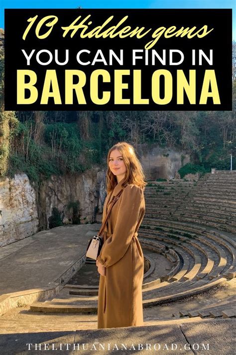 Secret Spots And Hidden Gems In Barcelona Spain Barcelona Barcelona